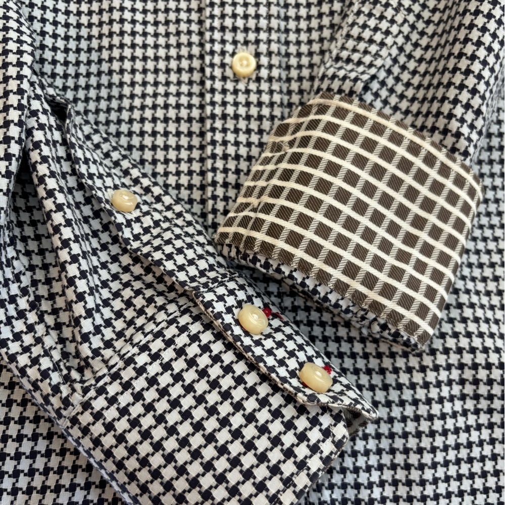 Rufus Flip Cuff Dress Shirt - size medium